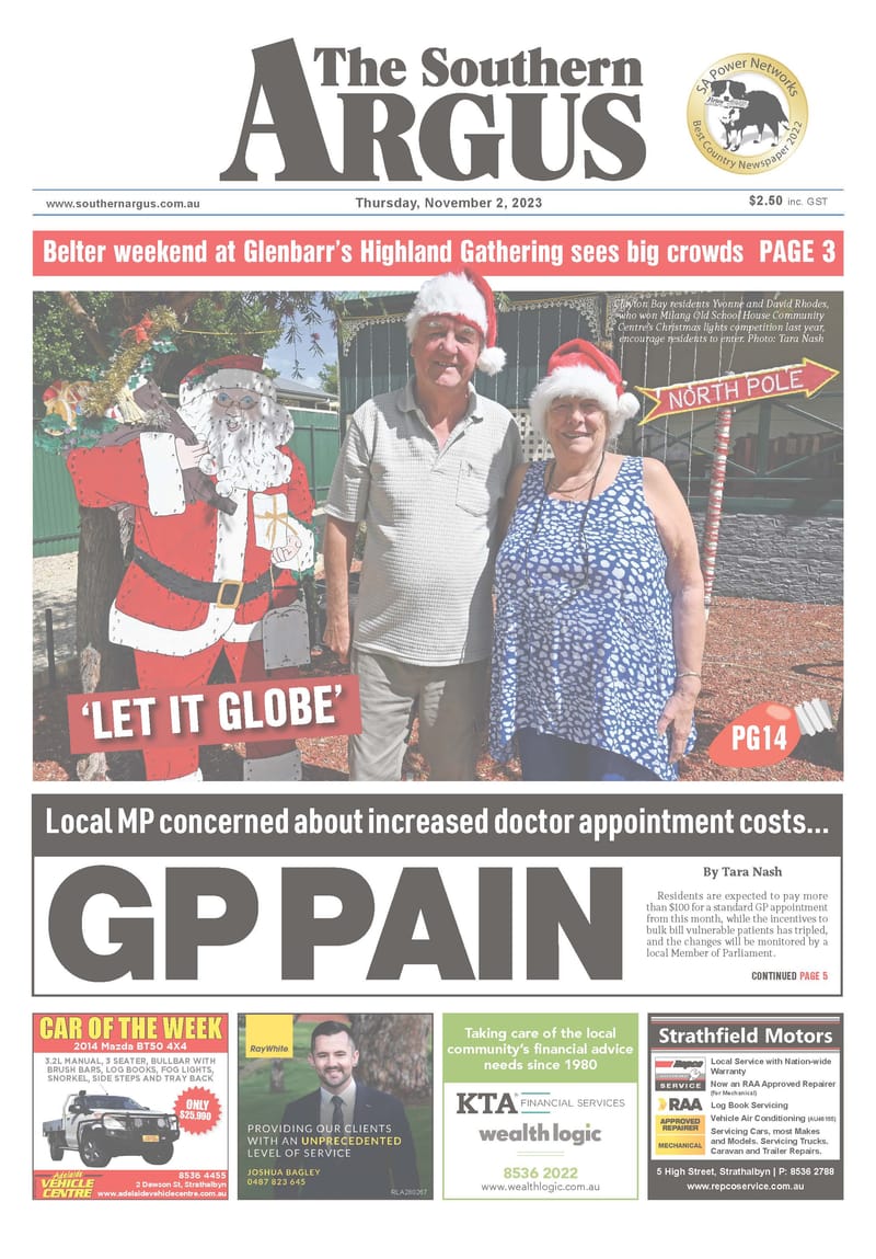 The Southern Argus - November 1, 2023 post image
