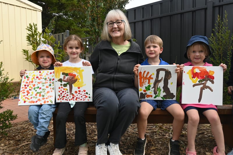 Children’s brush with art world post image