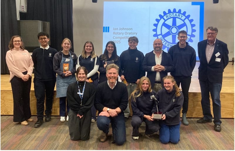 Students speak up for Rotary prize post image