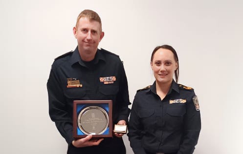 Top-of-the-crop Strathalbyn SES volunteers awarded post image