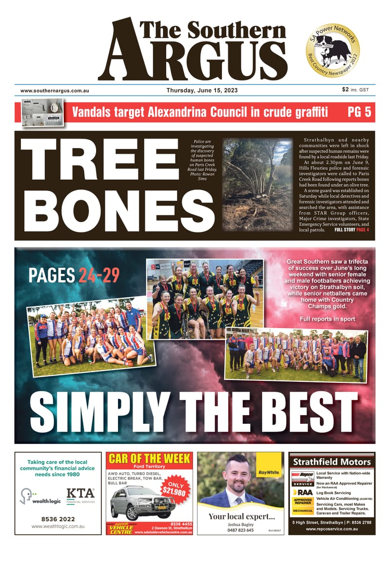 The Southern Argus - June 15, 2023 post image