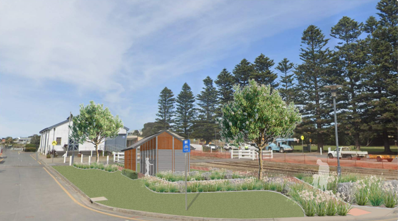 Council prepares to landscape around new Goolwa Wharf toilet post image