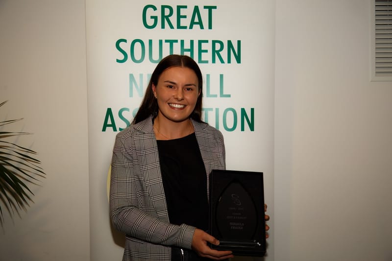 Fraser lands GSNA 2025 Best and Fairest post image