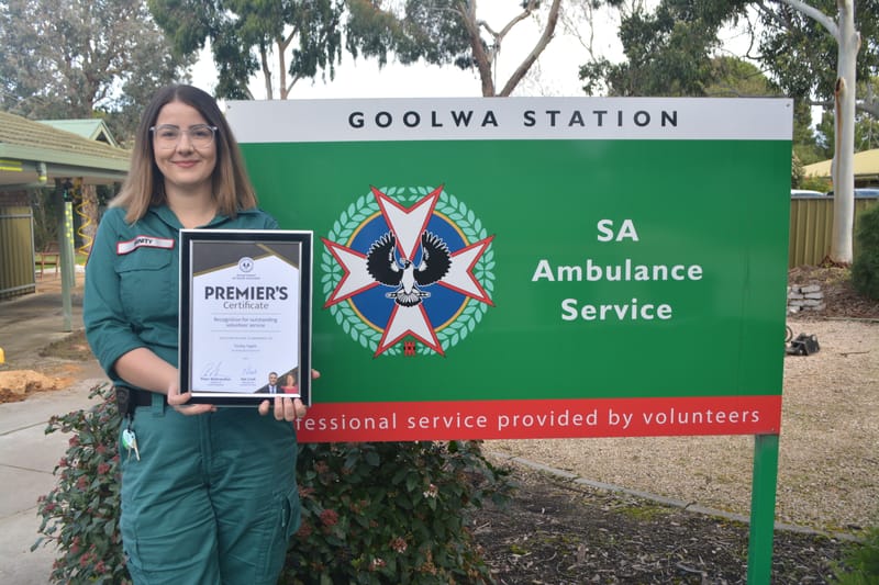 Goolwa volunteer receives high recognition for outstanding service post image