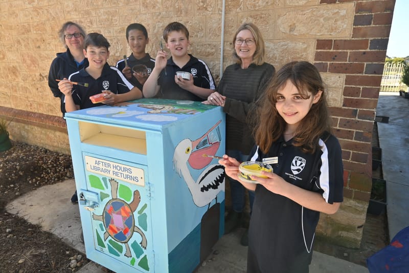 Milang students novel work of art post image