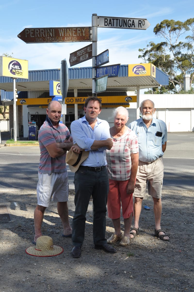 Meadows residents show support for important intersection works post image