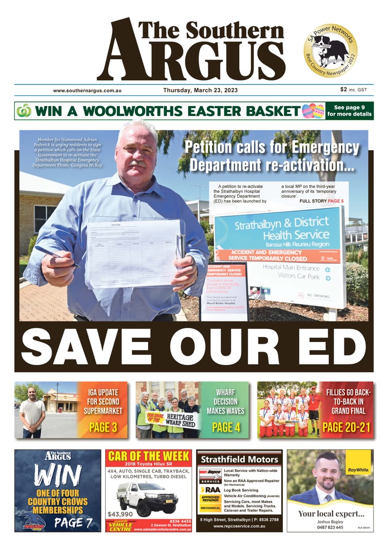 The Southern Argus - March 23, 2023 post image