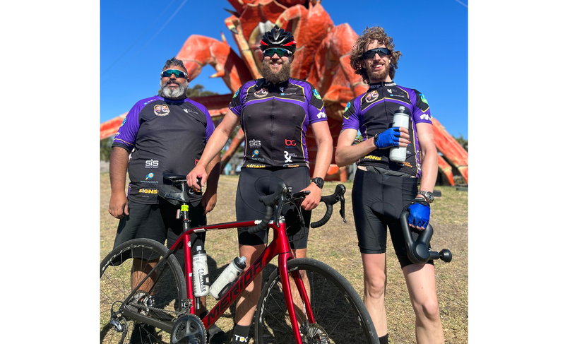 Mission complete for mental health cyclists post image
