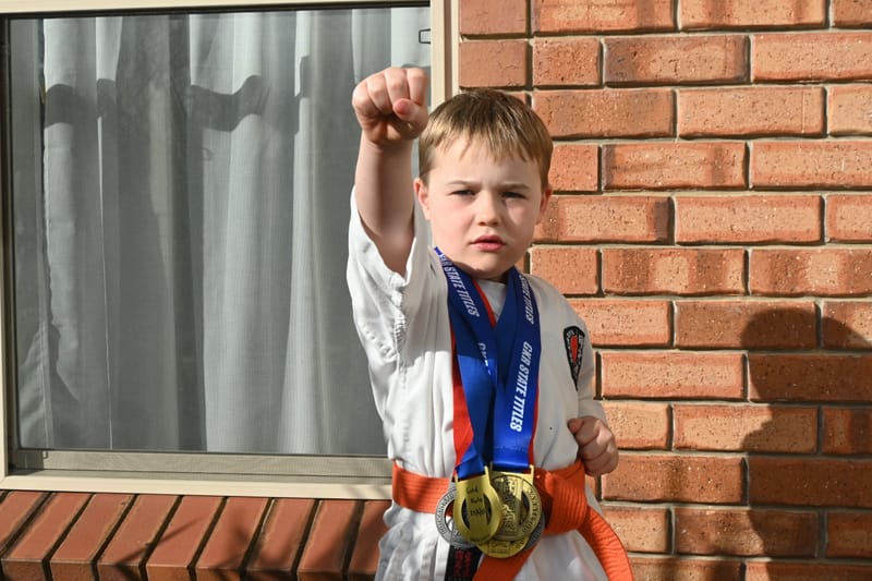 Elliot kicks his way to victory post image