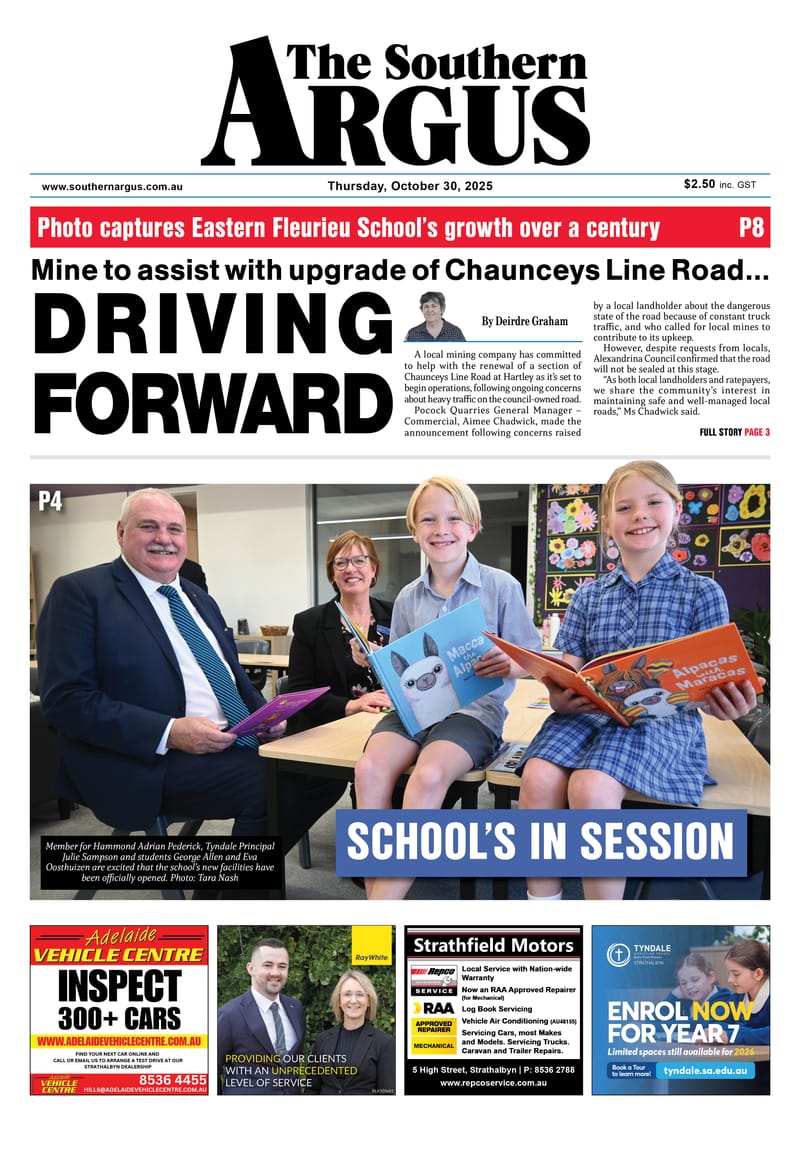 The Southern Argus - October 30, 2025 post image