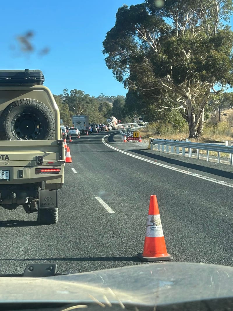 Repairs undertaken to Long Valley Road post image