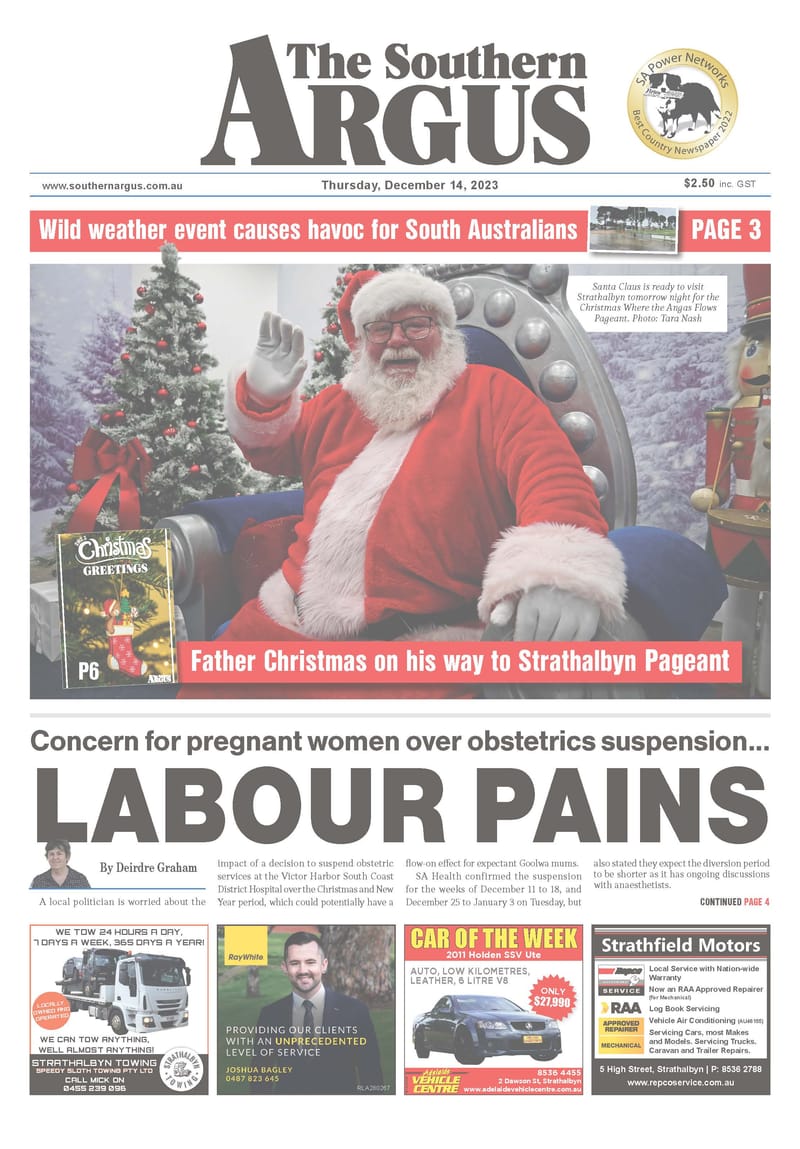 The Southern Argus - December 14, 2023 post image