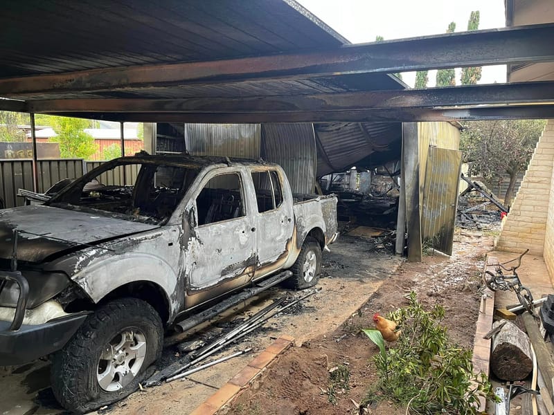 Structure fire at Strathalbyn causes significant damage post image