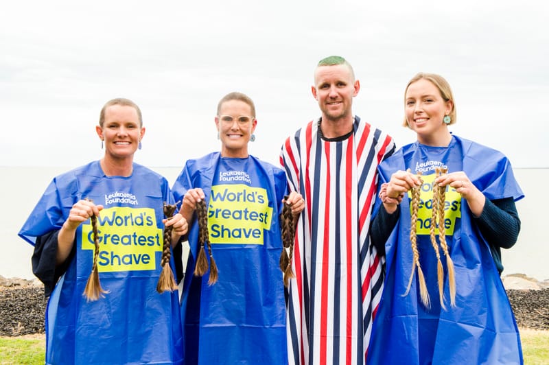 Shave raises almost $6000 to fight leukaemia post image