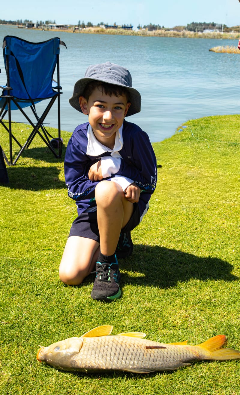 Hundreds try their luck at inaugural Carp-a-thon post image