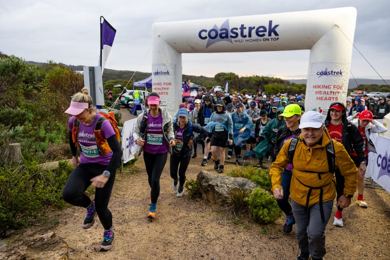 Hikers trail Fleurieu coast for good cause post image