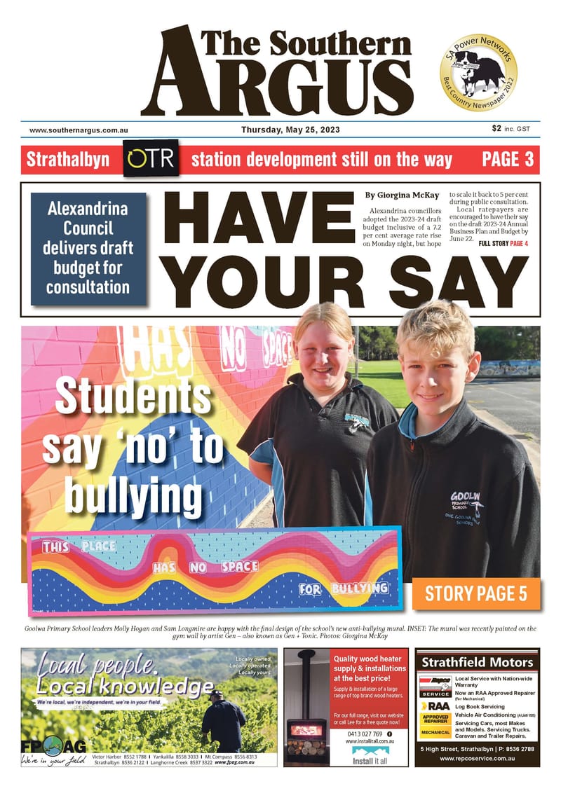 The Southern Argus - May 25, 2023 post image