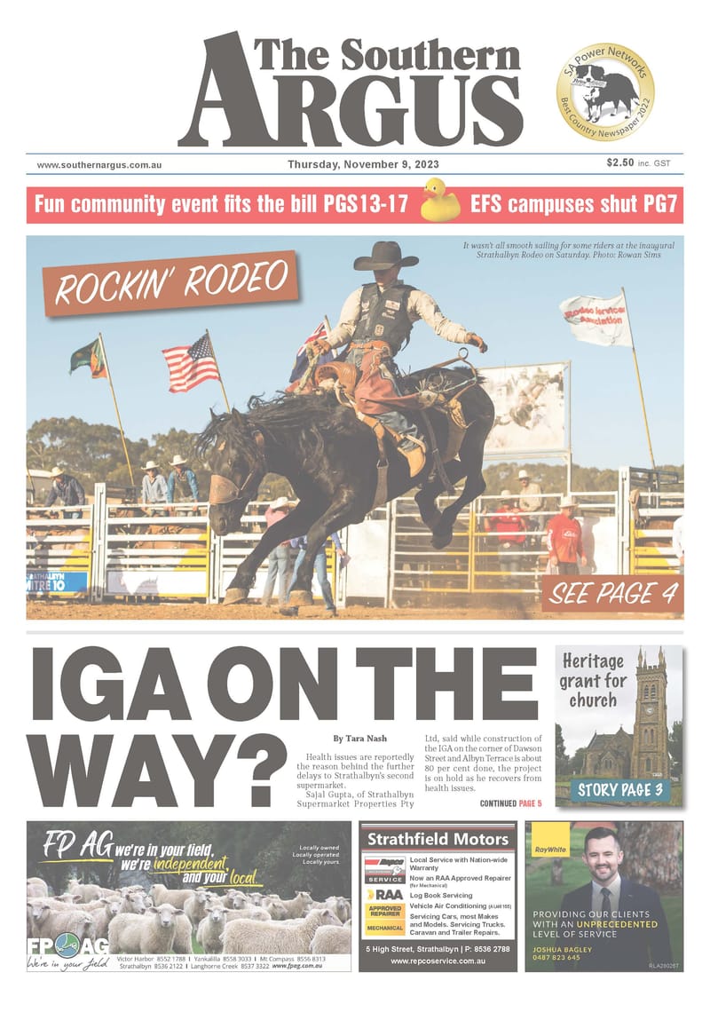 The Southern Argus - November 9, 2023 post image