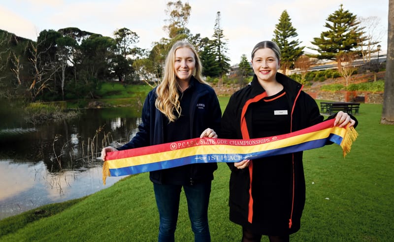 Local pony club members leaping with success post image