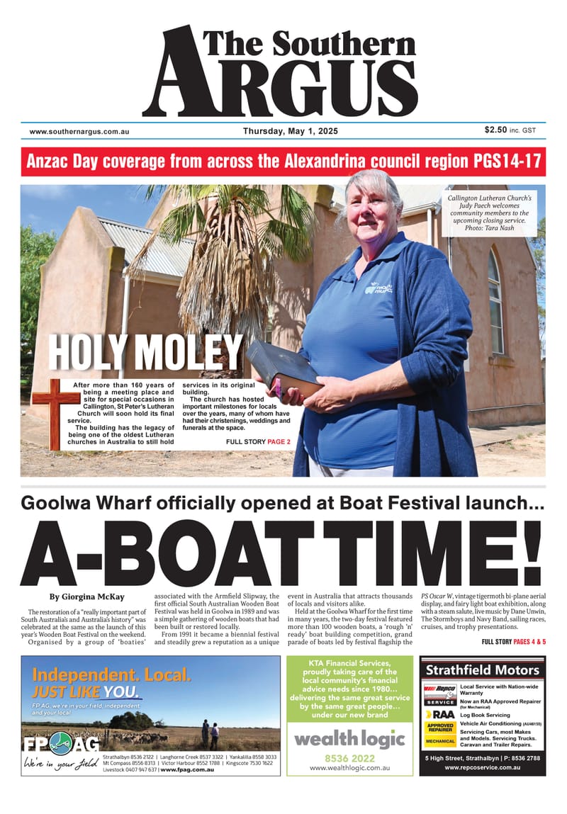 The Southern Argus - May 1, 2025 post image