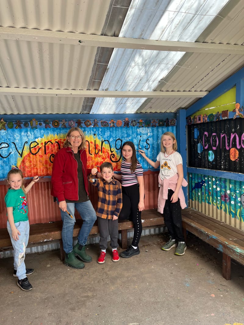 Lunch shed given personal bite of art post image