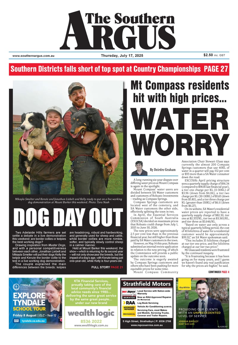 The Southern Argus - July 17, 2025 post image