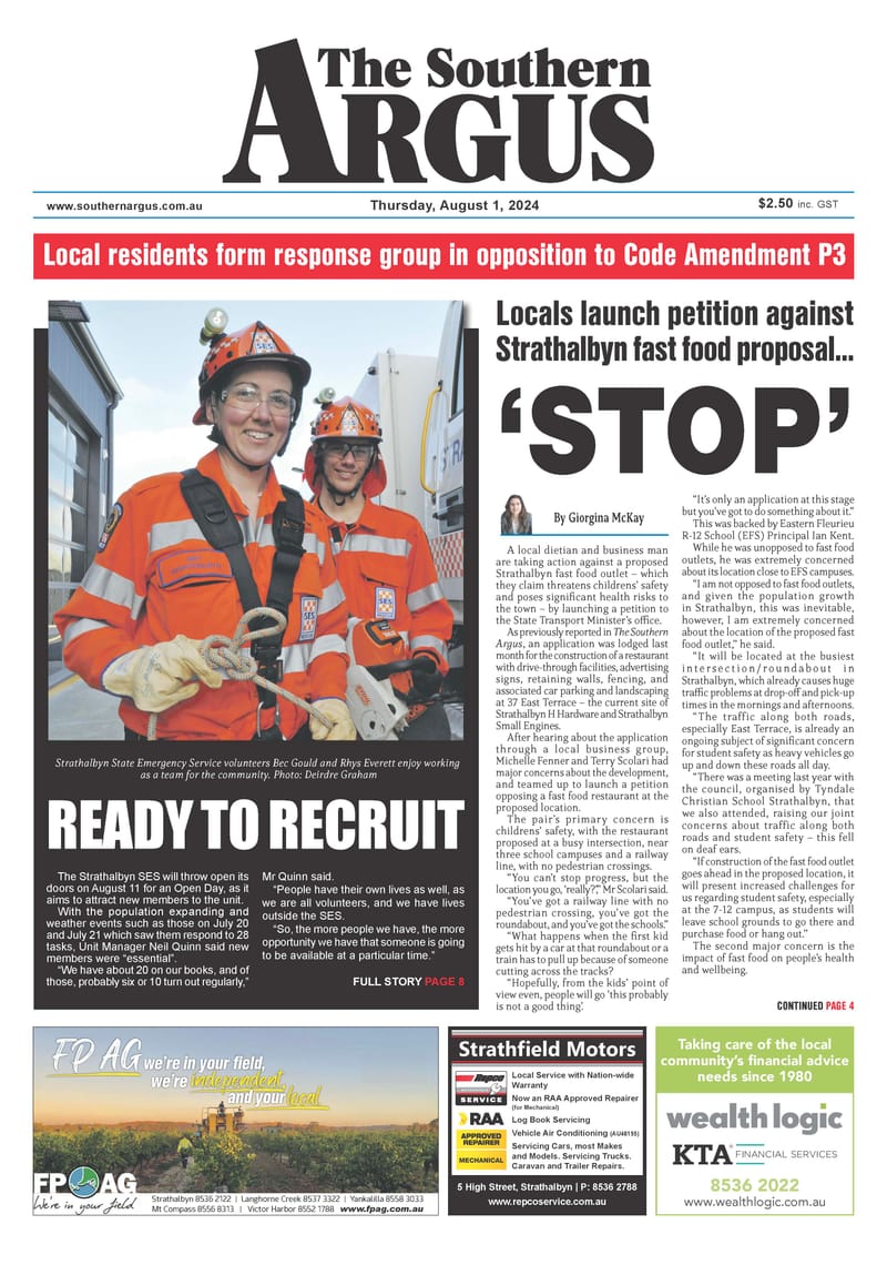 The Southern Argus - August 1, 2024 post image