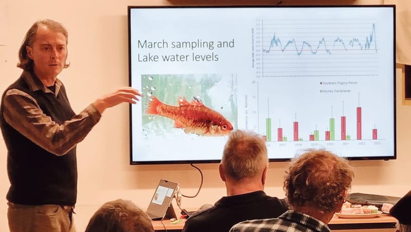 Informative presentation at Clayton Bay Boat Club post image