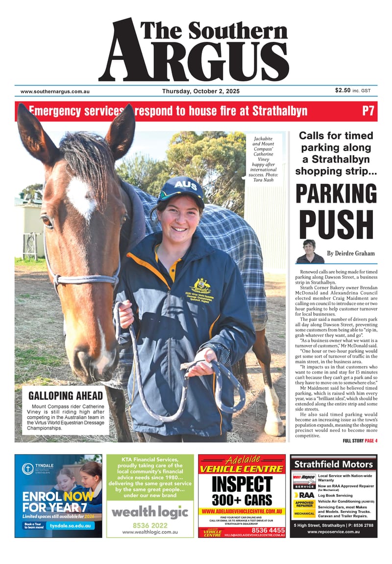 The Southern Argus - October 2, 2025 post image