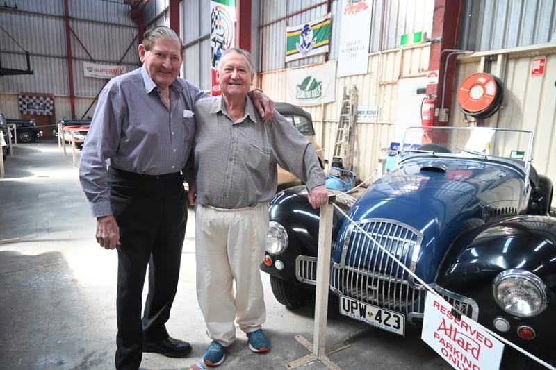 LOCAL PIT STOP: Legend race car driver visits Goolwa post image