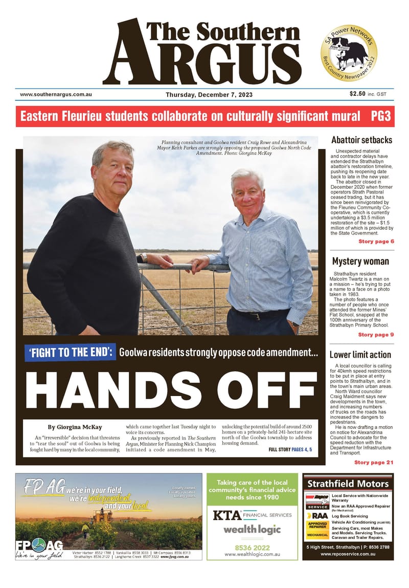 The Southern Argus - December 7, 2023 post image