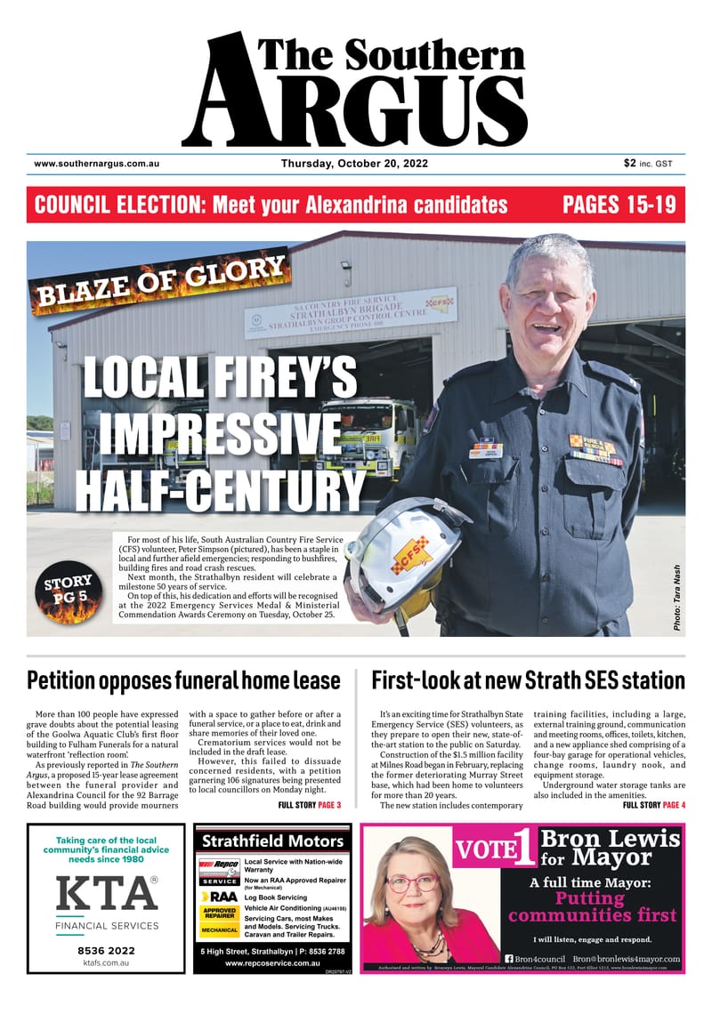 The Southern Argus - October 20, 2022 post image