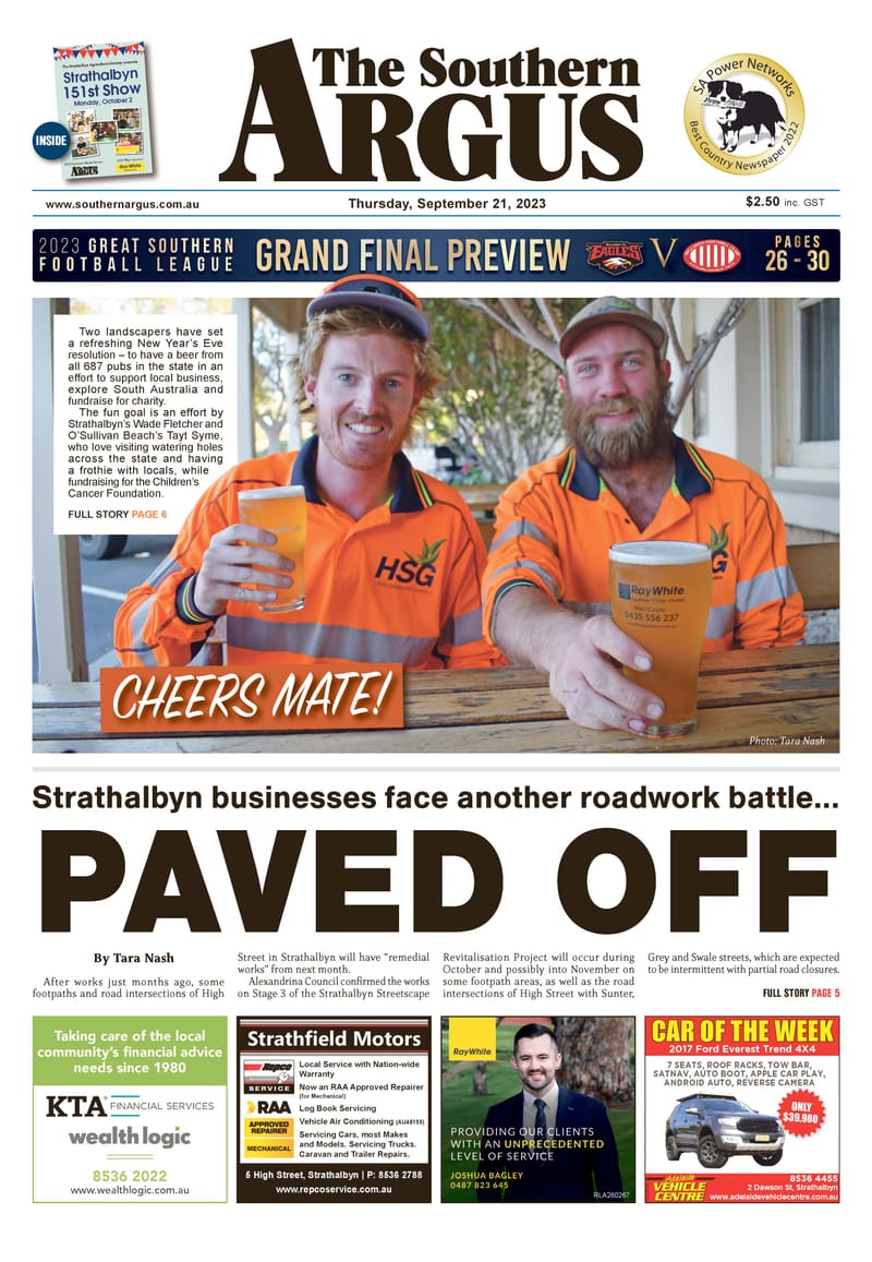 The Southern Argus - September 21, 2023 post image