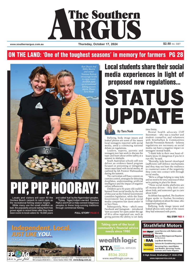 The Southern Argus - October 17, 2024 post image