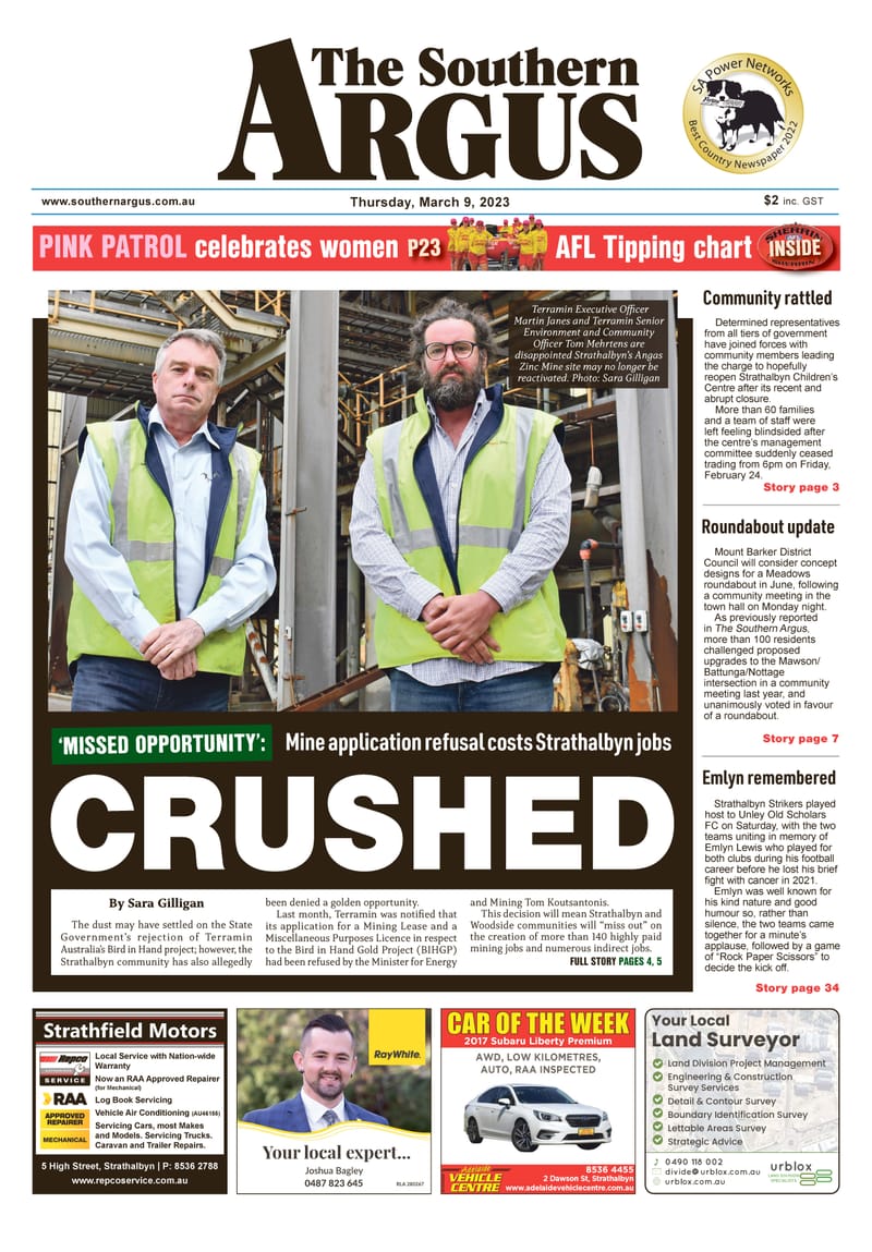 The Southern Argus - March 9, 2023 post image