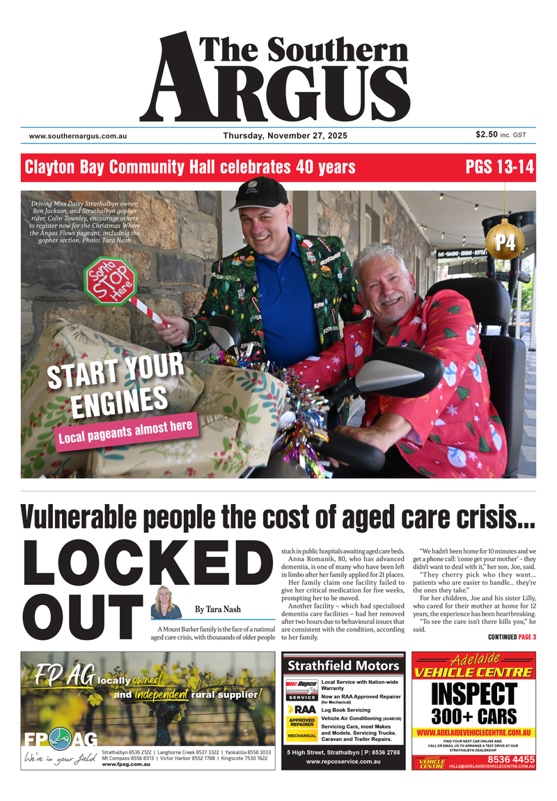 The Southern Argus - November 27, 2025 post image