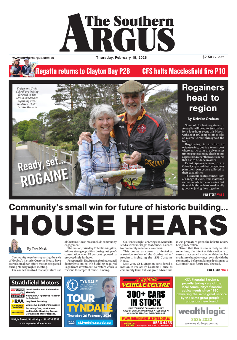 The Southern Argus - February 19, 2026 post image