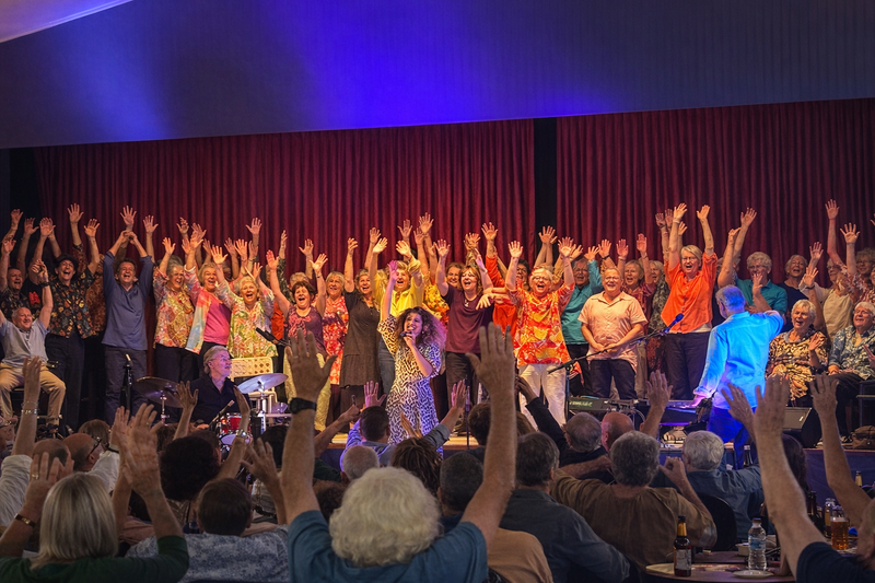 Choir cranks it for CFS post image