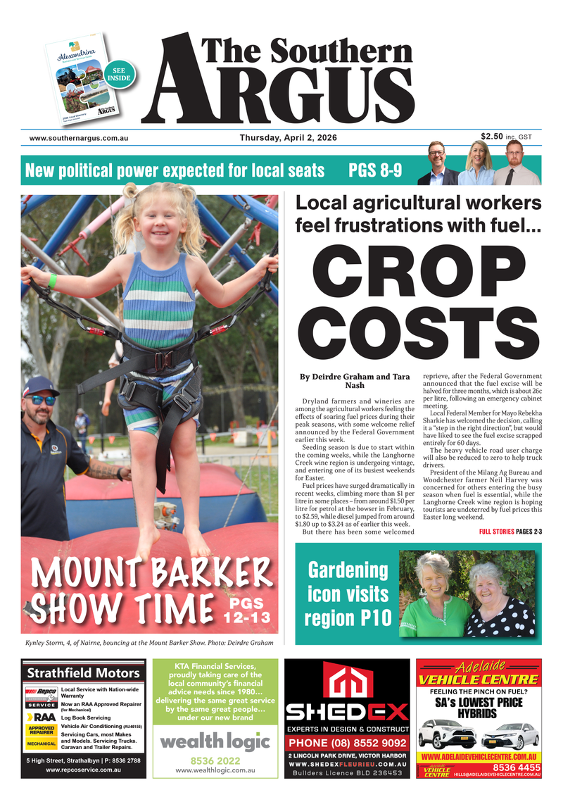 The Southern Argus - April 2, 2026 post image